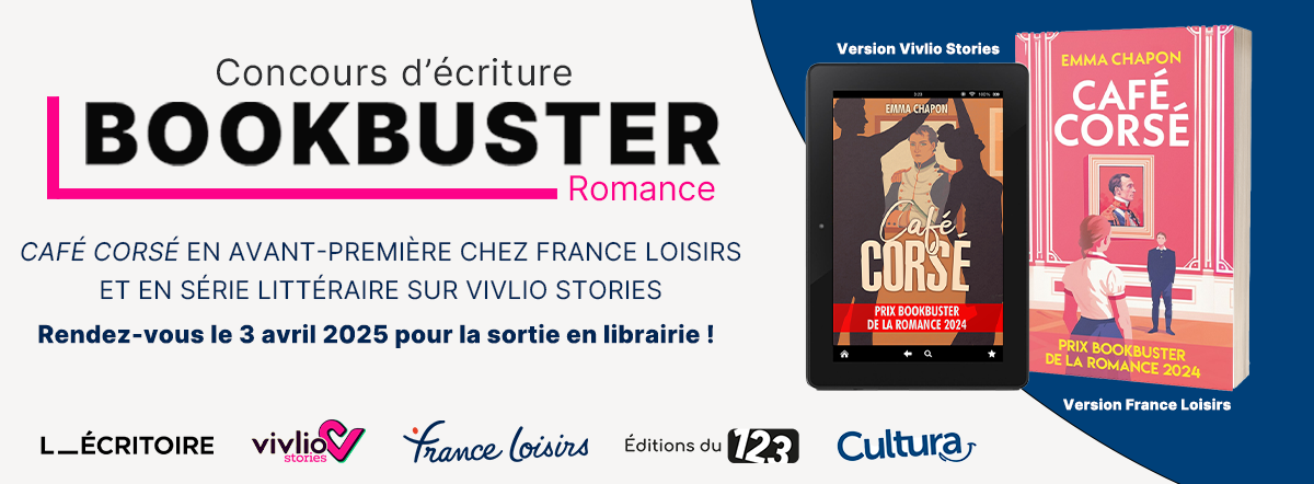 Concours d’écriture « BOOKBUSTER » : "Café Corsé" d'Emma Chapon